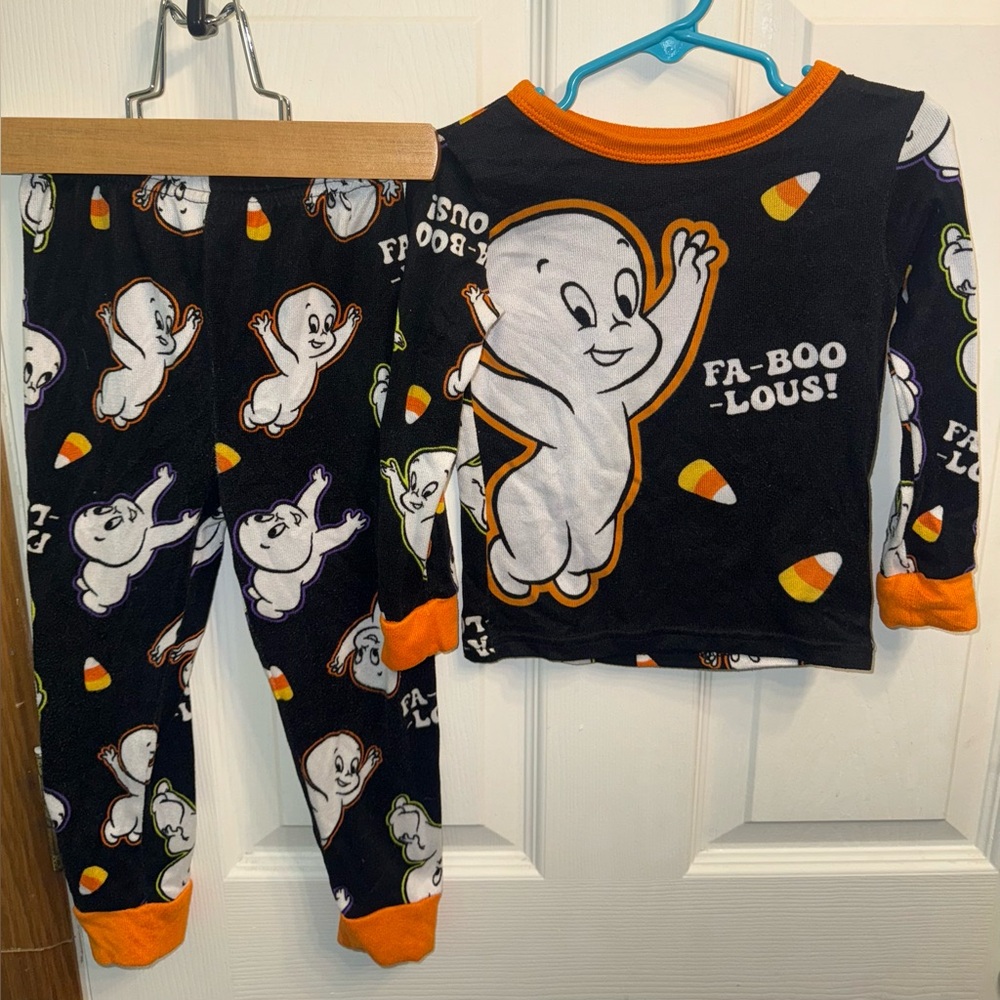 Casper the Friendly Ghost Halloween pajamas 4T
